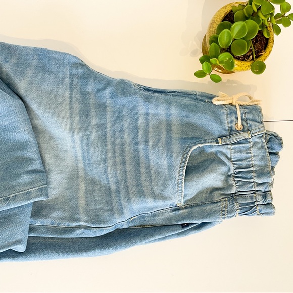 Anthropologie | PILCRO & LETTERPRESS Blue Demin Wide Legged Jeans - Picture 15 of 16